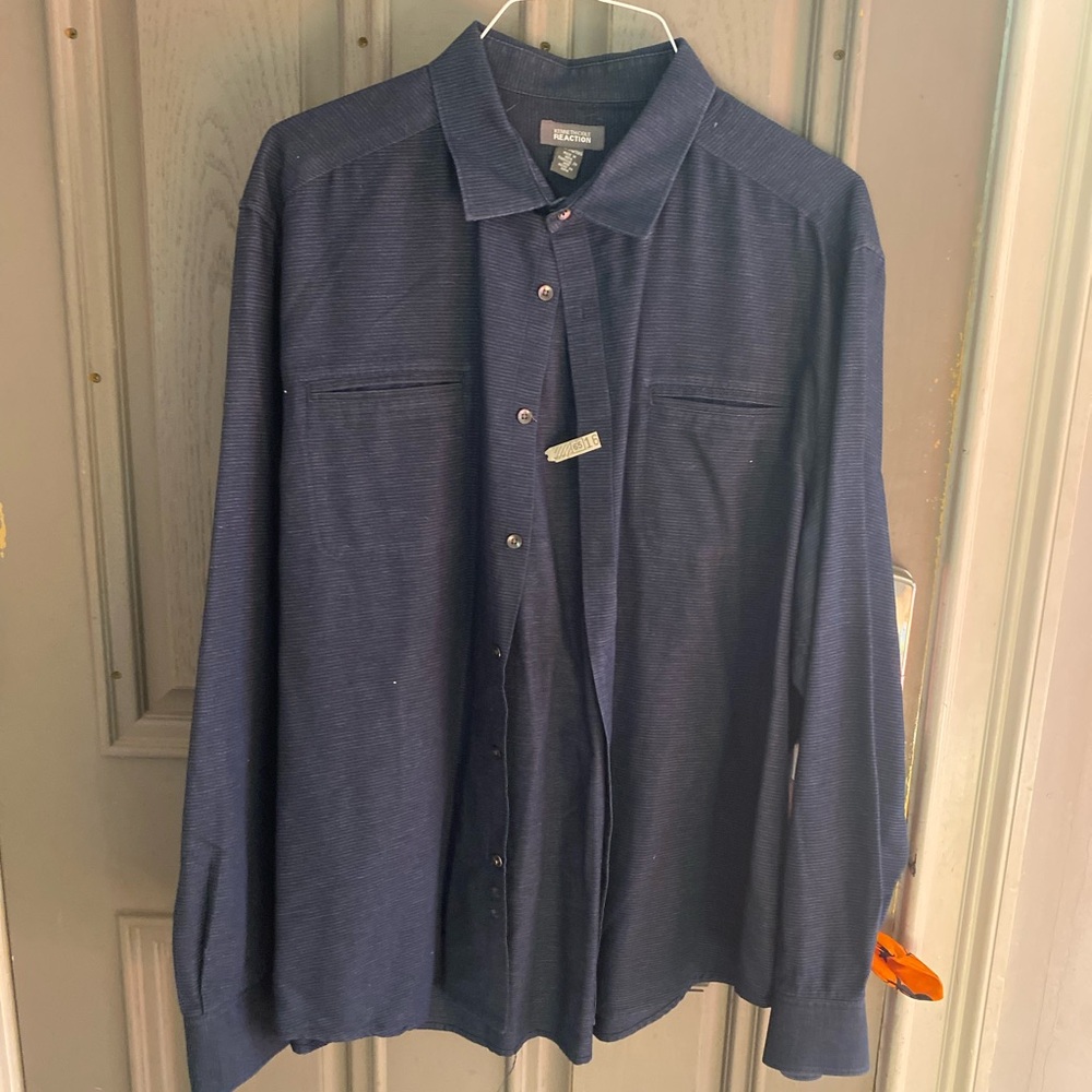 Kenneth Cole Reaction Dark Blue Shirt